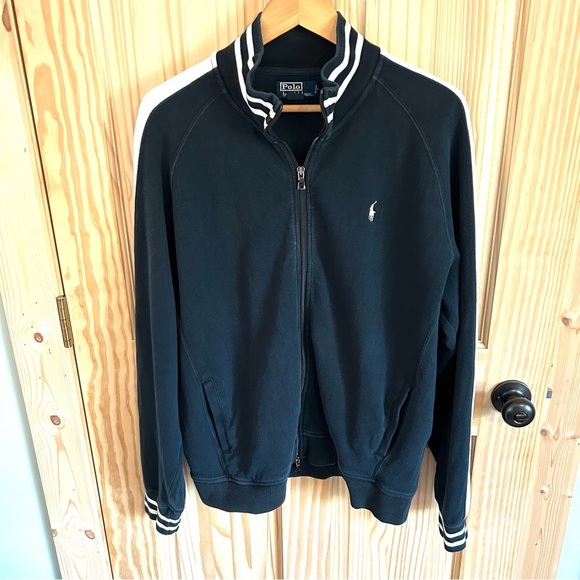 Polo Ralph Lauren Vintage Zip Front Sweatshirt Jacket. Size XL. - Picture 1 of 11